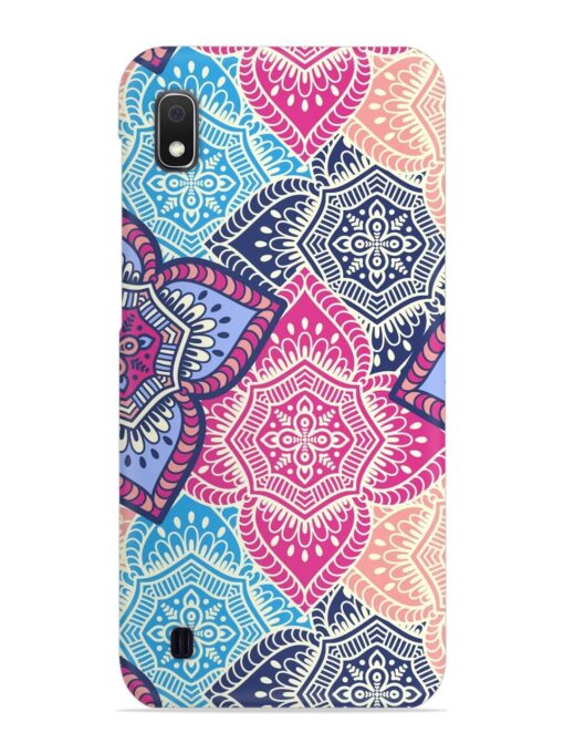 Ethnic Floral Seamless Snap Case for Samsung Galaxy A10 Zapvi