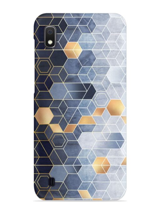 Geometric Abstraction Hexagons Snap Case for Samsung Galaxy A10 Zapvi