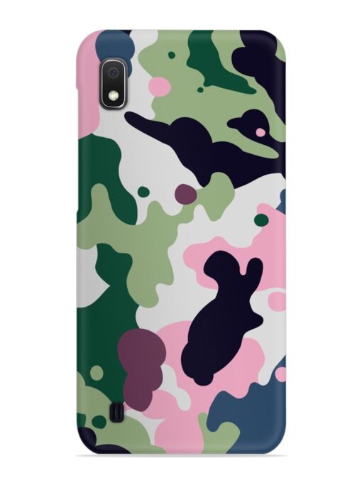 Seamless Funky Camouflage Snap Case for Samsung Galaxy A10 Zapvi