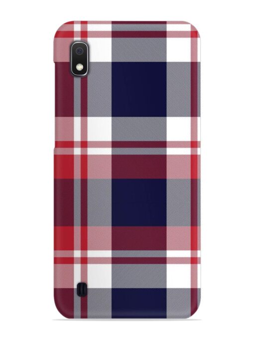 Classic Plaid Tartan Snap Case for Samsung Galaxy A10 Zapvi