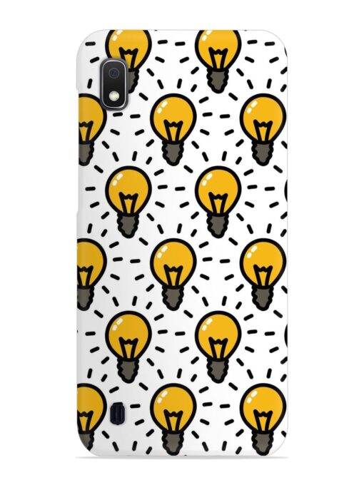 Light Bulb Seamless Snap Case for Samsung Galaxy A10 Zapvi