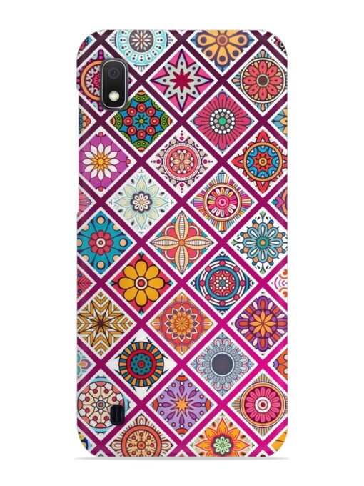 Seamless Tile Pattern Snap Case for Samsung Galaxy A10 Zapvi