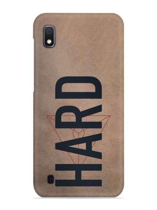 Hard Typo Snap Case for Samsung Galaxy A10 Zapvi