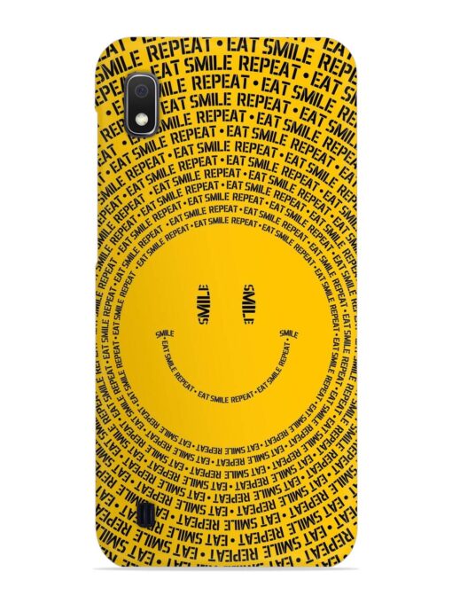 Smiley Snap Case for Samsung Galaxy A10 Zapvi