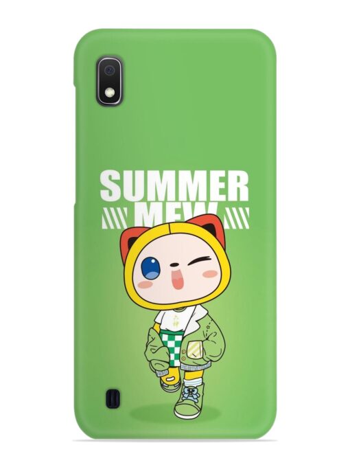 Summer Mew Snap Case for Samsung Galaxy A10 Zapvi