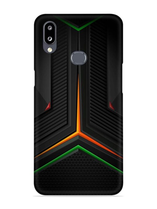 Orange Triangle Light Snap Case for Samsung Galaxy A10S Zapvi