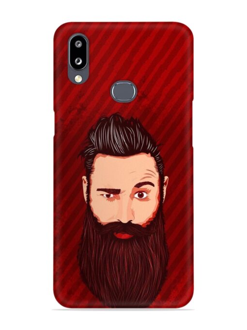 Beardo Man Snap Case for Samsung Galaxy A10S Zapvi