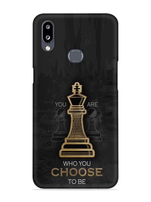 You Are Who Choose To Be Snap Case for Samsung Galaxy A10S Zapvi