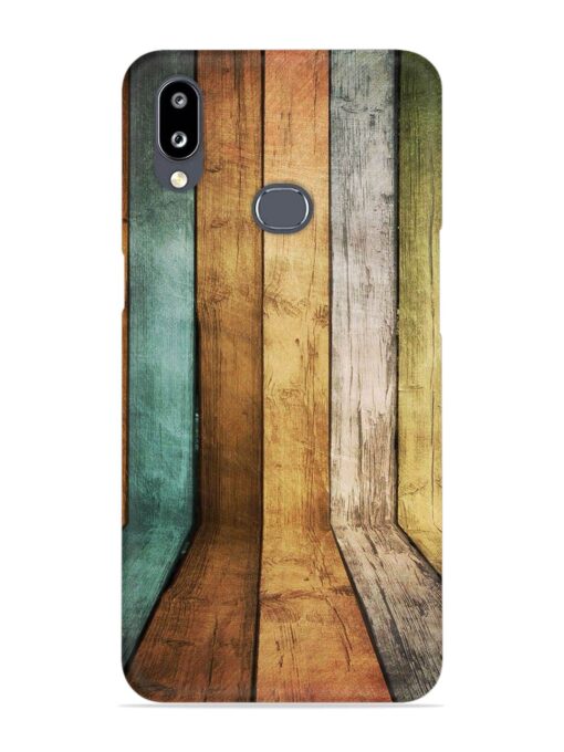 Wooden Realistic Art Snap Case for Samsung Galaxy A10S Zapvi