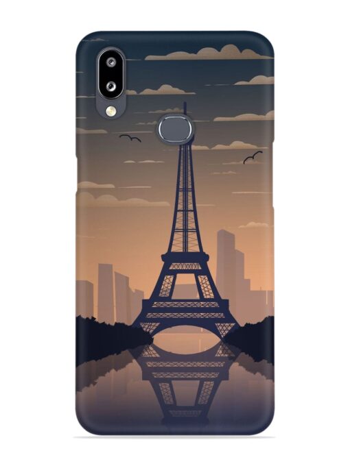 France Paris Eiffel Tower Gradient Snap Case for Samsung Galaxy A10S Zapvi