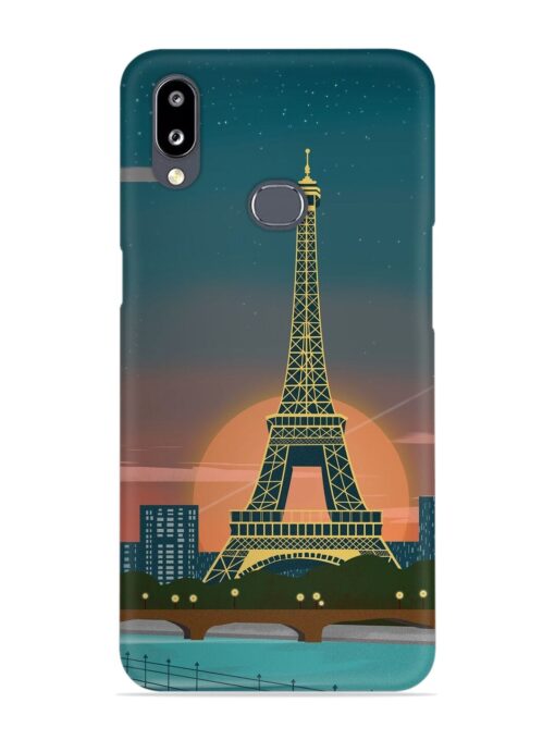 Scenery Architecture France Paris Snap Case for Samsung Galaxy A10S Zapvi