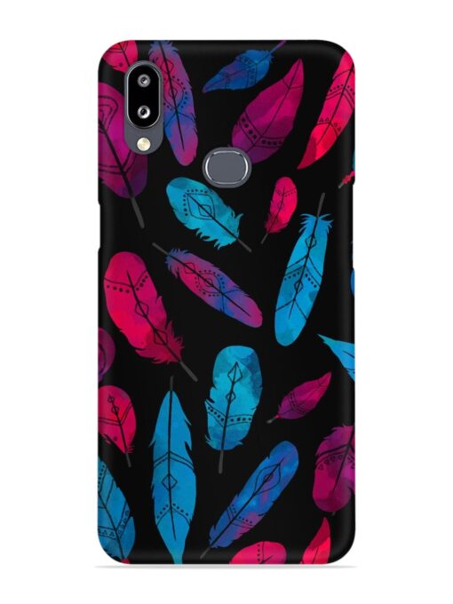 Feather Art Snap Case for Samsung Galaxy A10S Zapvi