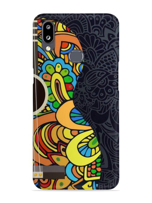 Guitar Vector Art Snap Case for Samsung Galaxy A10S Zapvi