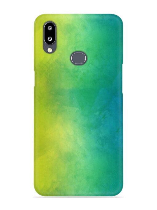 Yellow Green Gradient Snap Case for Samsung Galaxy A10S Zapvi