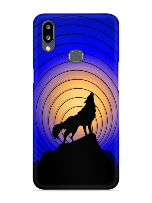 Fox Roaring Design Snap Case for Samsung Galaxy A10S Zapvi