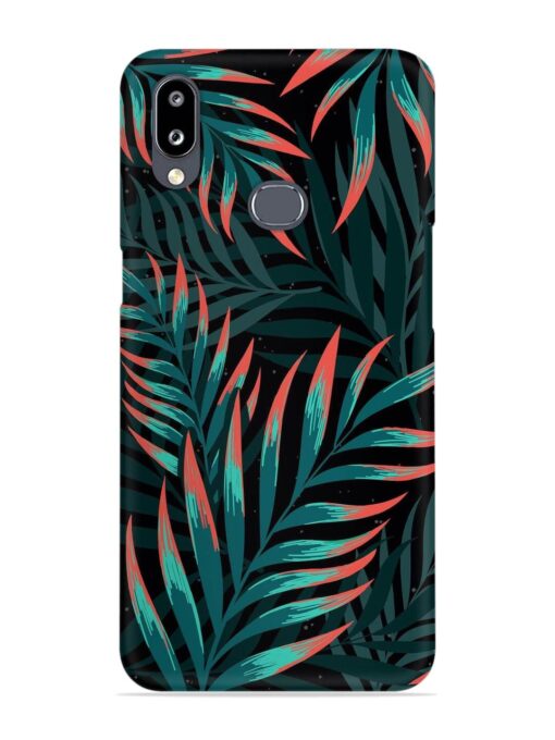 Green Leaf Art Snap Case for Samsung Galaxy A10S Zapvi