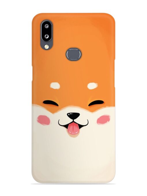 Happy Cat Art Snap Case for Samsung Galaxy A10S Zapvi