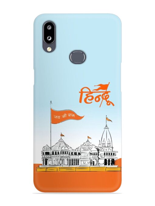 Ram Mandir Hindu Snap Case for Samsung Galaxy A10S Zapvi