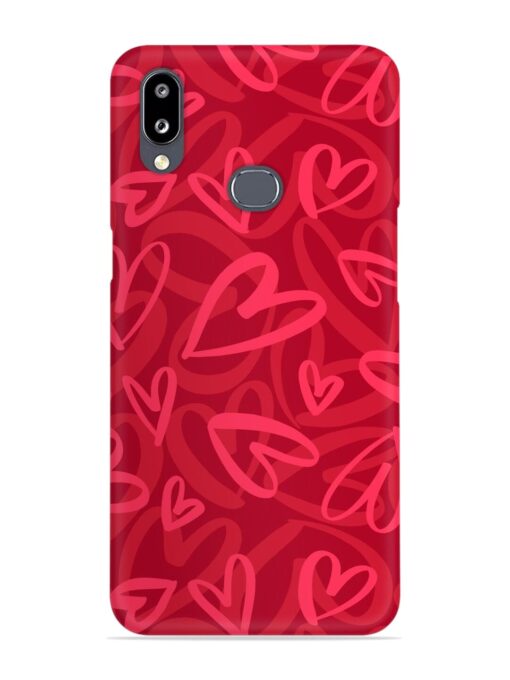 Seamless Romantic Pattern Snap Case for Samsung Galaxy A10S Zapvi