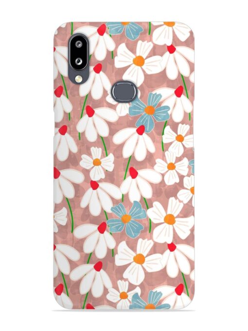 Abstract Petal Flowers Snap Case for Samsung Galaxy A10S Zapvi