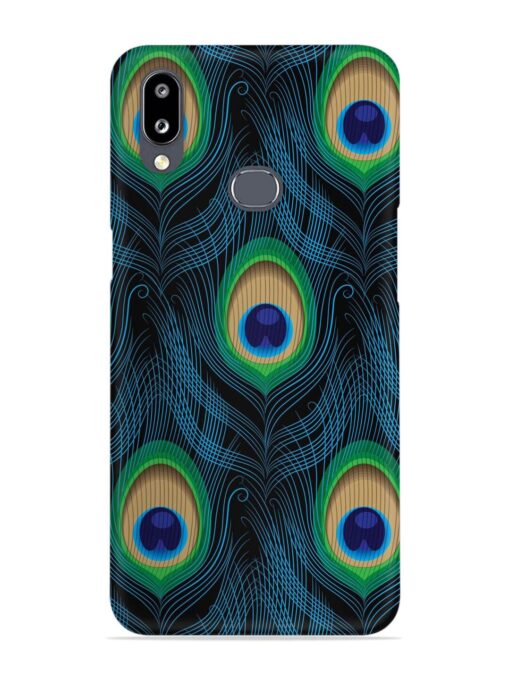 Seamless Pattern Peacock Snap Case for Samsung Galaxy A10S Zapvi