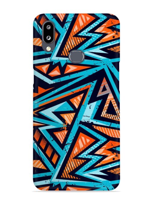 Abstract Seamless Grunge Snap Case for Samsung Galaxy A10S Zapvi