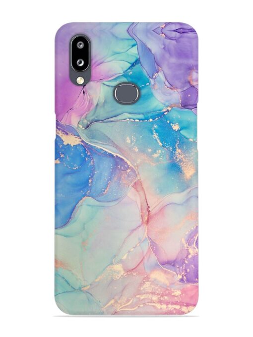 Alcohol Ink Colors Snap Case for Samsung Galaxy A10S Zapvi