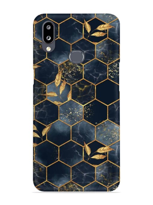 Marble Hexagon Seamless Snap Case for Samsung Galaxy A10S Zapvi