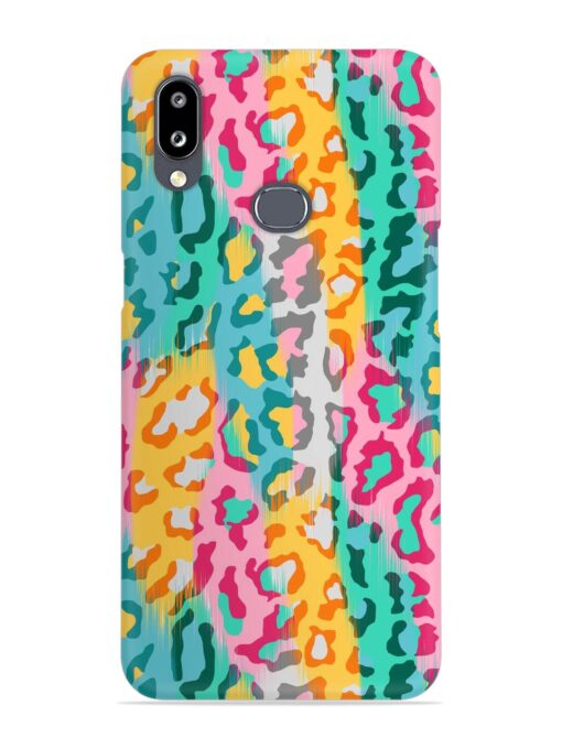 Seamless Vector Colorful Snap Case for Samsung Galaxy A10S Zapvi