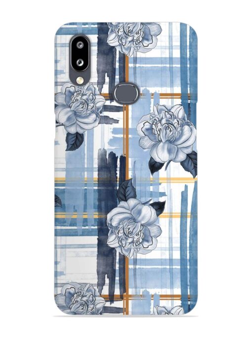 Watercolor Pattern Rose Snap Case for Samsung Galaxy A10S Zapvi