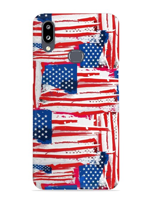 Usa Flag Seamless Snap Case for Samsung Galaxy A10S Zapvi