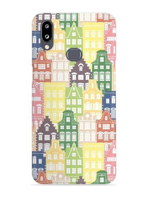 Seamless Shapes Pattern Snap Case for Samsung Galaxy A10S Zapvi