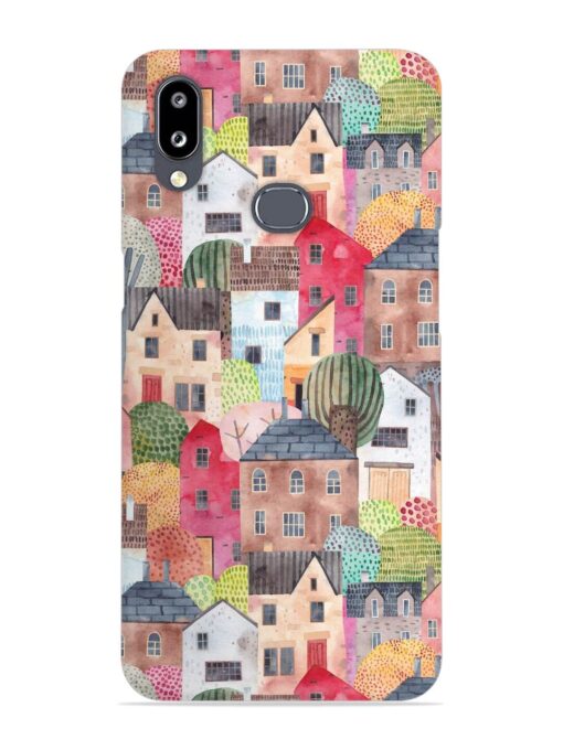 Abstract Seamless Pattern Snap Case for Samsung Galaxy A10S Zapvi