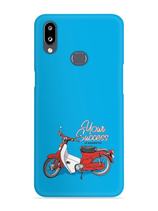 Motorcycles Image Vector Snap Case for Samsung Galaxy A10S Zapvi