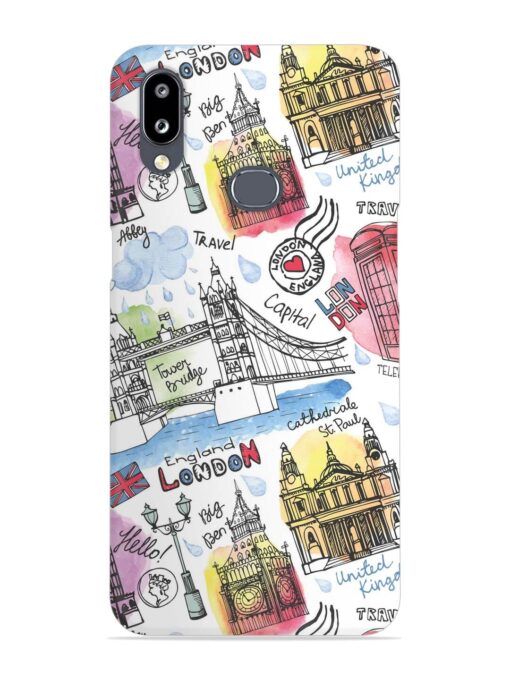 Vector London Landmark Snap Case for Samsung Galaxy A10S Zapvi