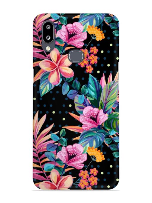 Seamless Floral Pattern Snap Case for Samsung Galaxy A10S Zapvi