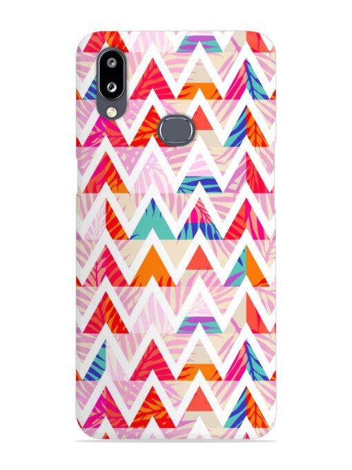 Abstract Triangle Background Snap Case for Samsung Galaxy A10S Zapvi