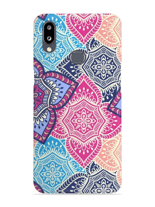 Ethnic Floral Seamless Snap Case for Samsung Galaxy A10S Zapvi