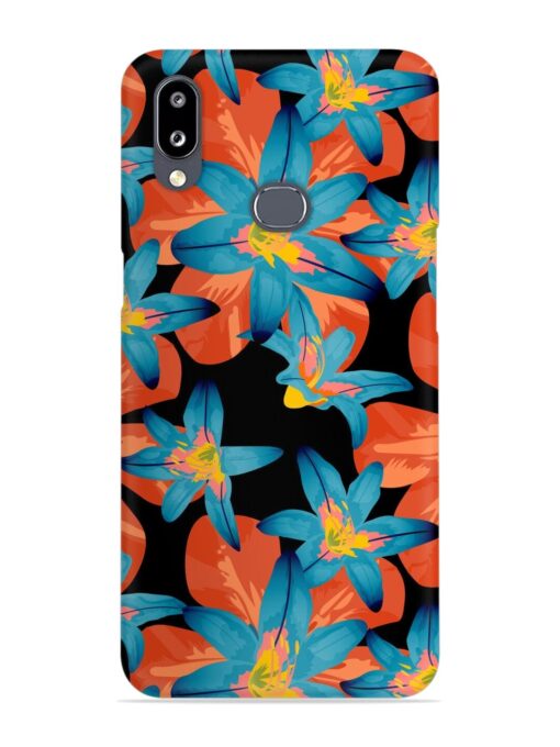 Philippine Flowers Seamless Snap Case for Samsung Galaxy A10S Zapvi