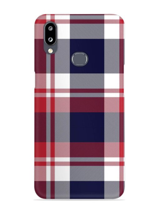 Classic Plaid Tartan Snap Case for Samsung Galaxy A10S Zapvi