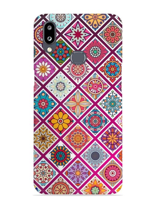 Seamless Tile Pattern Snap Case for Samsung Galaxy A10S Zapvi