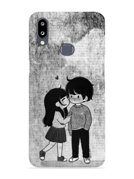 Couple Love Highlights Snap Case for Samsung Galaxy A10S Zapvi