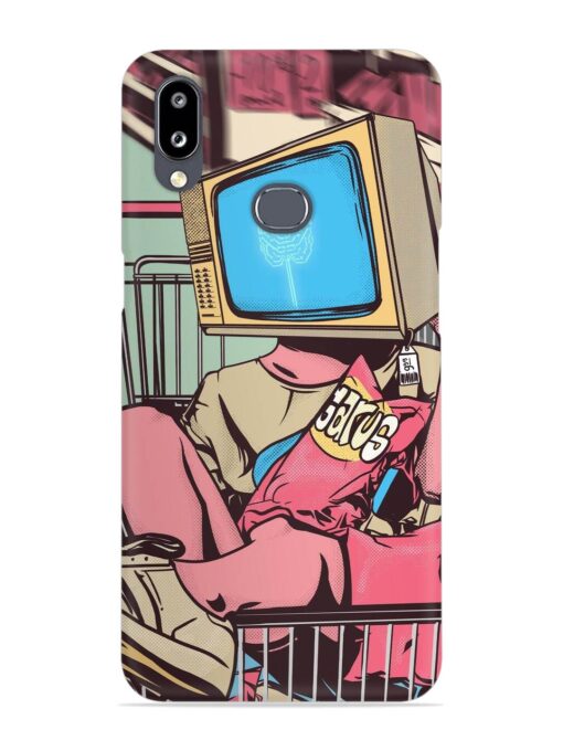 Toaster Oven Head Snap Case for Samsung Galaxy A10S Zapvi