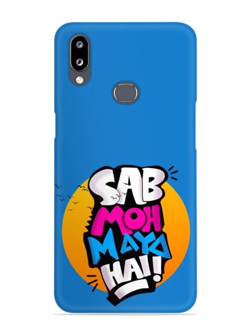 Sab Moh Moya Snap Case for Samsung Galaxy A10S Zapvi