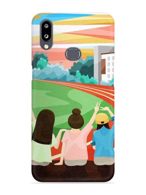 School Playground Snap Case for Samsung Galaxy A10S Zapvi