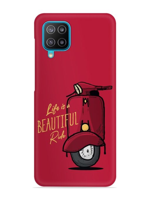 Life Is Beautiful Rides Snap Case for Samsung Galaxy A12 Zapvi