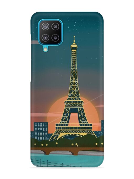 Scenery Architecture France Paris Snap Case for Samsung Galaxy A12 Zapvi