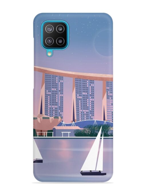 Singapore Scenery Architecture Snap Case for Samsung Galaxy A12 Zapvi