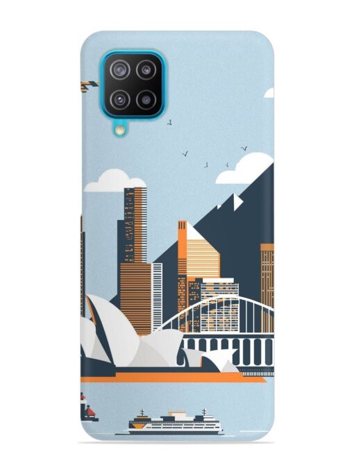 Sydney Opera Landscape Snap Case for Samsung Galaxy A12 Zapvi