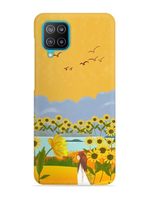 Beginning Of Autumn Snap Case for Samsung Galaxy A12 Zapvi